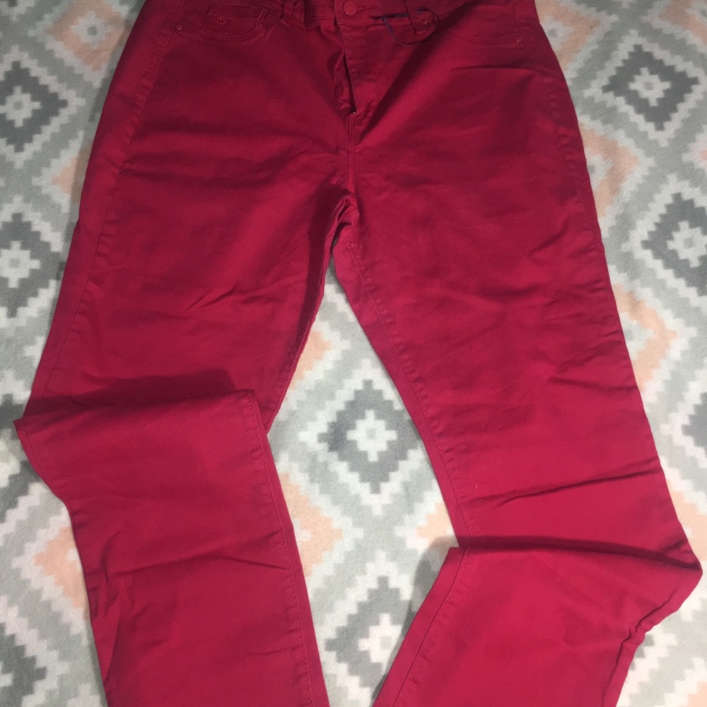 Pink jeans